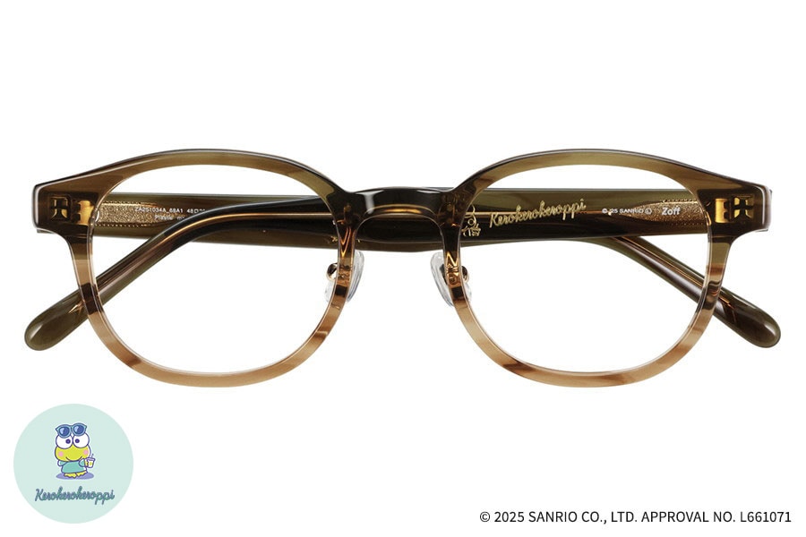 スペシャルプライス]Zoff｜はぴだんぶい けろけろけろっぴ モデル