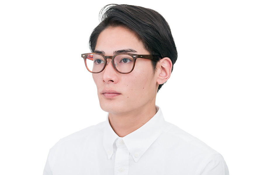 zoff ZA221005-49A1 度入りウェリントンメガネ べっ甲 ケース付 楽天