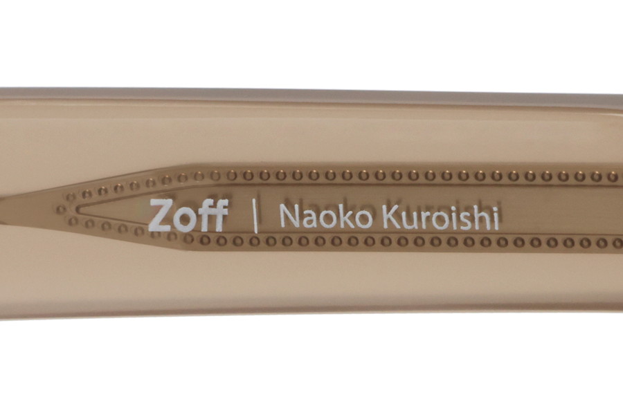 予約終了]#06 Zoff | Naoko Kuroishi WELLINGTON SUNCUT GLASSES