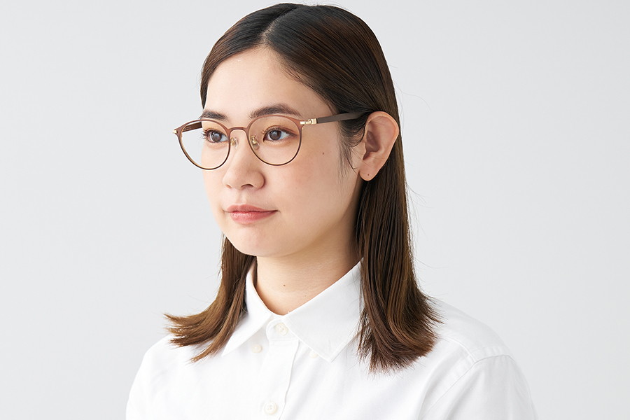 ベーシック＆トレンド感のあるコンビフレーム/CLASSIC[中顔面短縮みえ