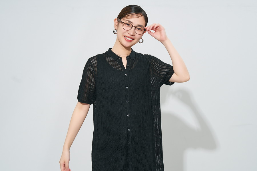 スペシャルプライス]ラバーテンプルが特徴のボストン型メガネ