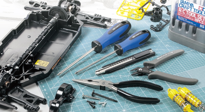 01 組み立てツールを知ろう - RCお役立ちガイド | タミヤ