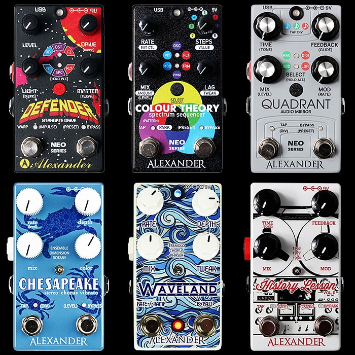 Guitar Pedal X - GPX Blog - Twin Footswitch Alexander Pedals New