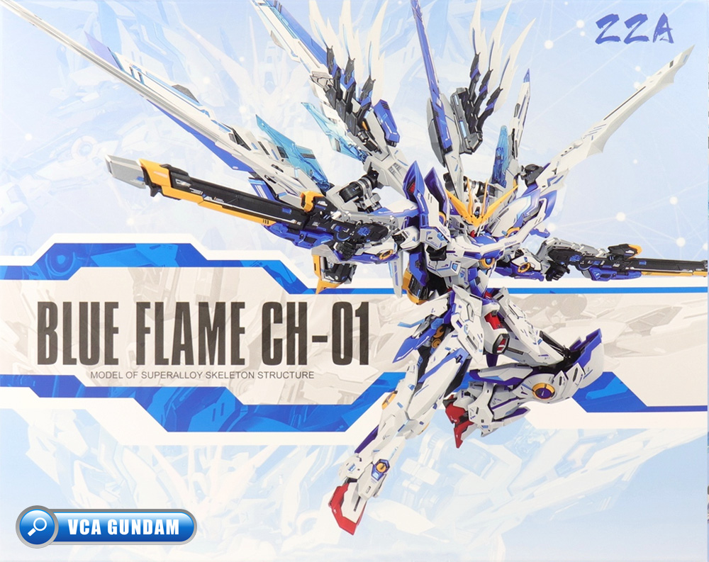 ZZA Model Mecha Plamo CH-01 BLUE FLAME 蓝焰 : Inspired by LnwShop