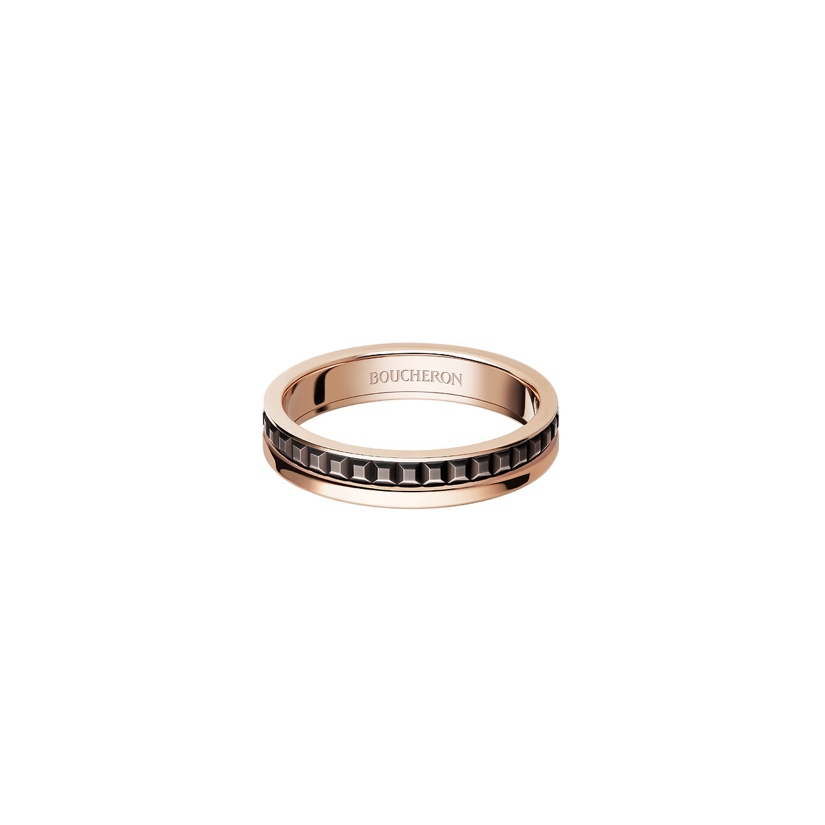 Double godron wedding band yellow gold | Bridal | Boucheron US