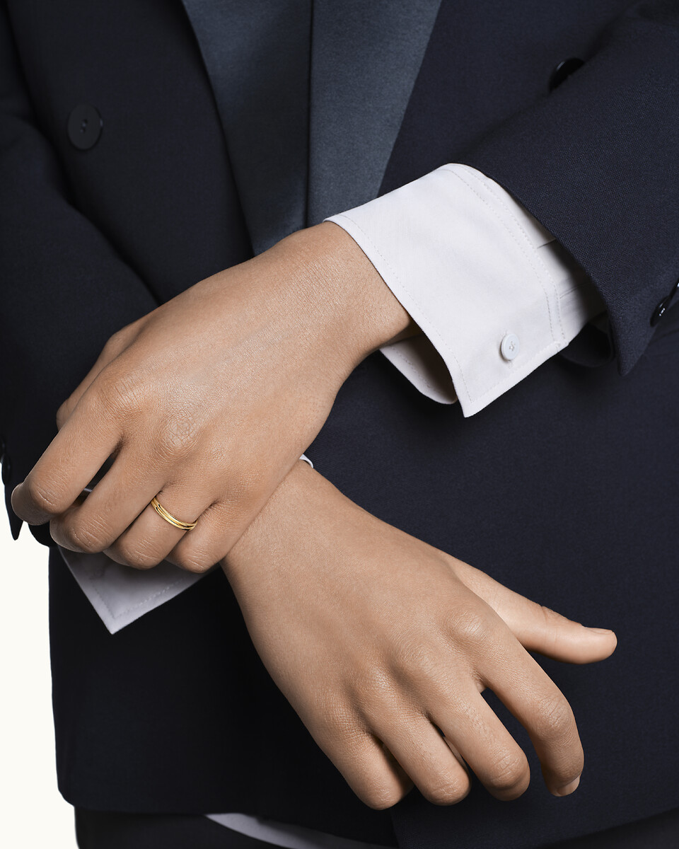 ゴドロン リング イエローゴールド | ブライダル | | ブシュロン