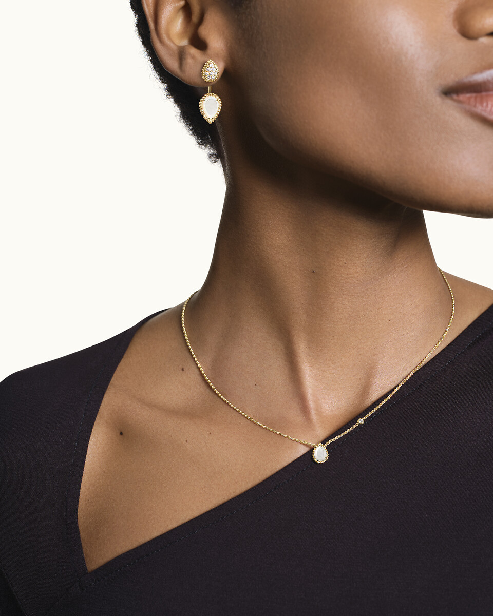 セルパンボエム ペンダント エクストラスモール マザーオブパール