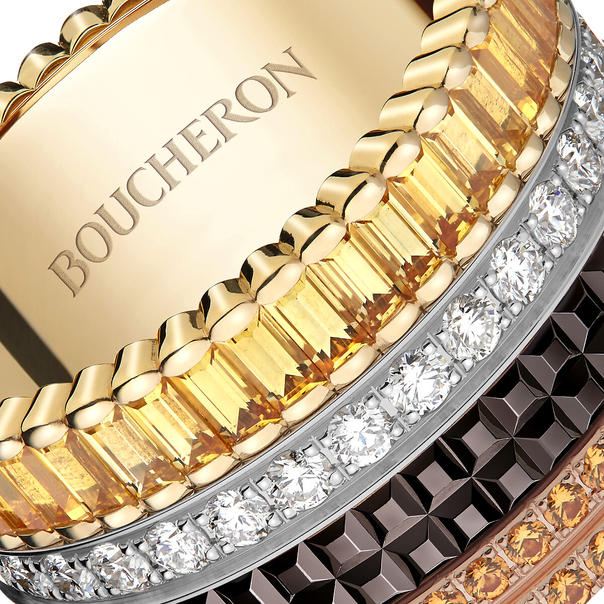 QUATRE CLASSIQUE キャトル クラシック ダイヤモンド リング | ブシュロン