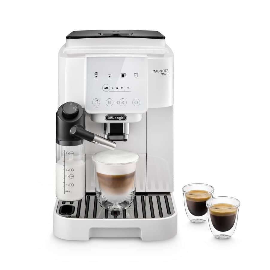 マグニフィカ スタート 全自動コーヒーマシン ホワイト ECAM22062W