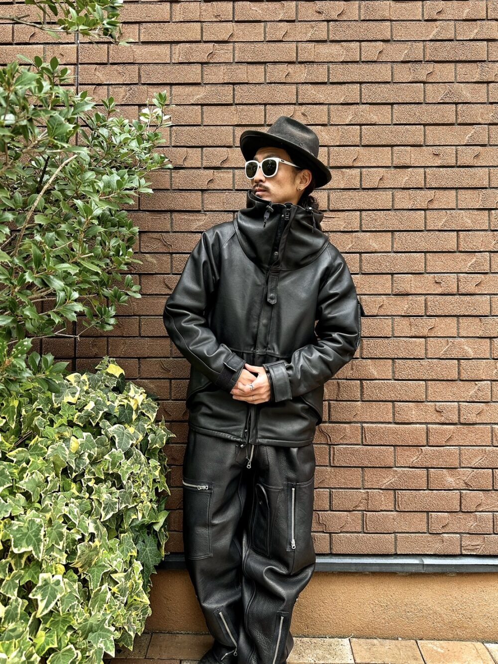 MOSSIR【MARTIAL / ﾏｰｼｬﾙ】waterproof leather Parker Jacket - Danny