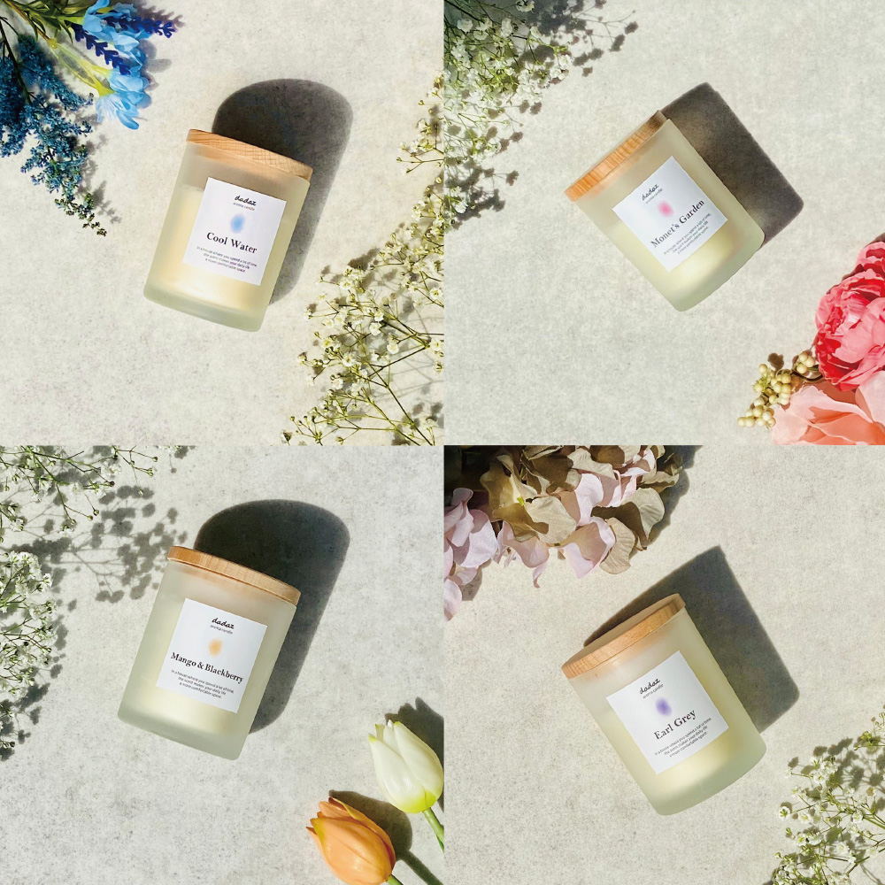 アロマキャンドル＜クールウォーター＞｜dadaz公式サイト