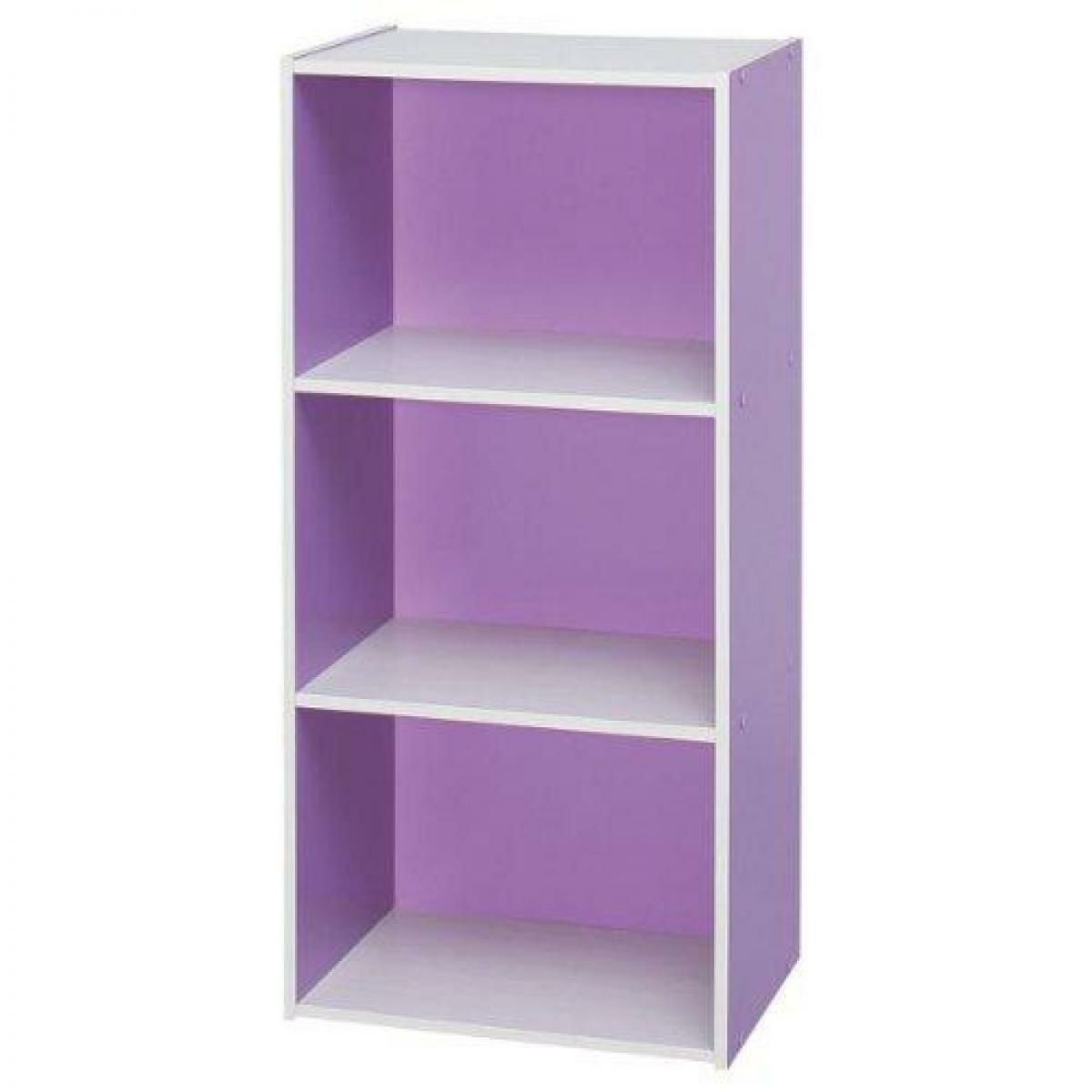 アイリスオーヤマ カラーボックス 3段 約幅41.5×奥行29×高さ88cm