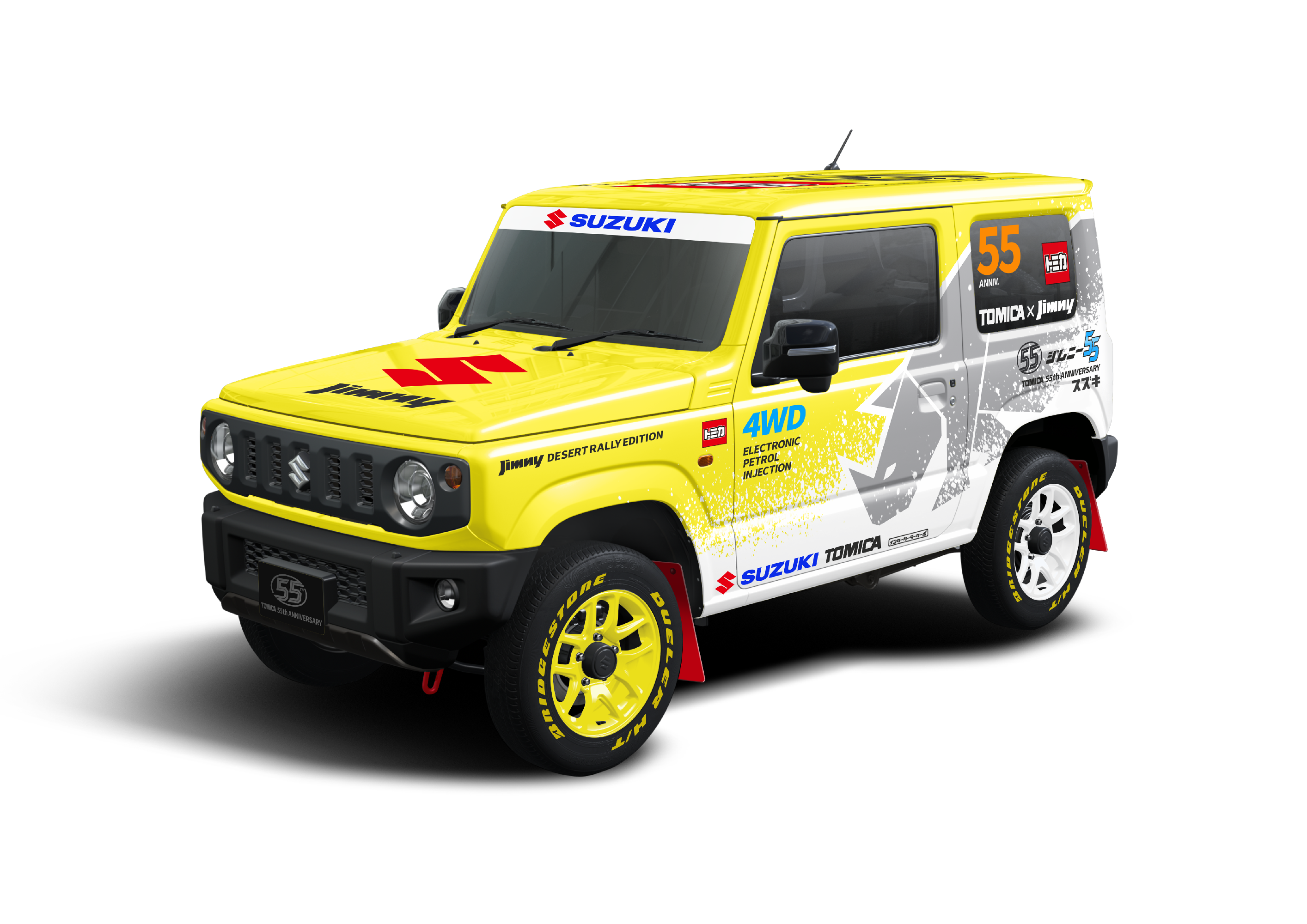 トミカ55周年自動車メーカーコラボプロジェクトに「ジムニー」選出