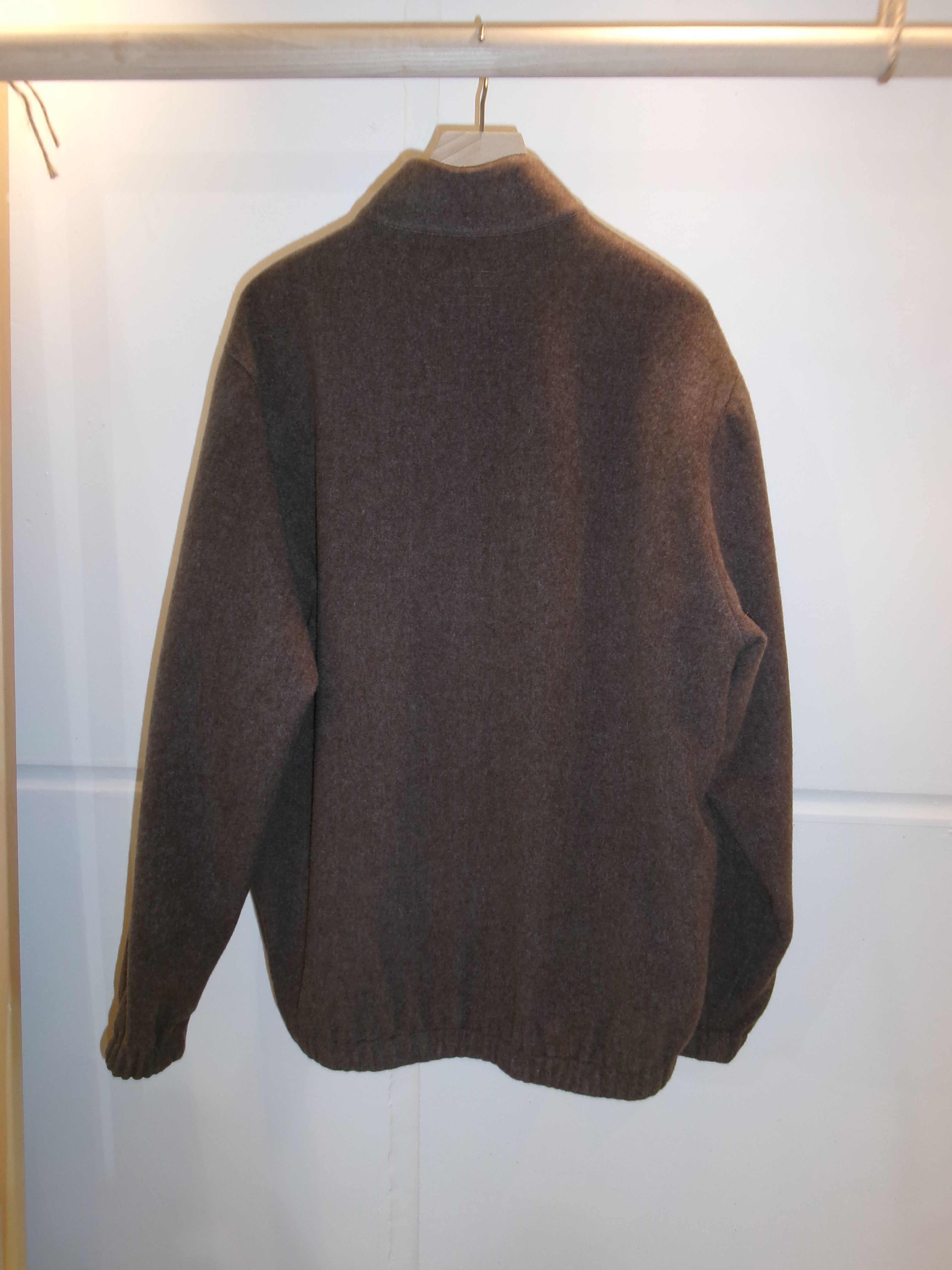 FUJI BRUSHED WOOL PULLOVER(BROWN) – dailystore