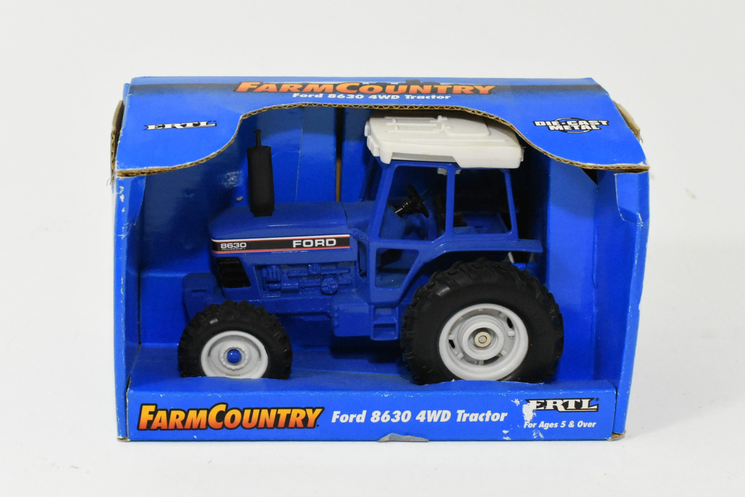 1/32 Ford 8630 Tractor With Front Wheel Assist - Dalton's Farm Toys