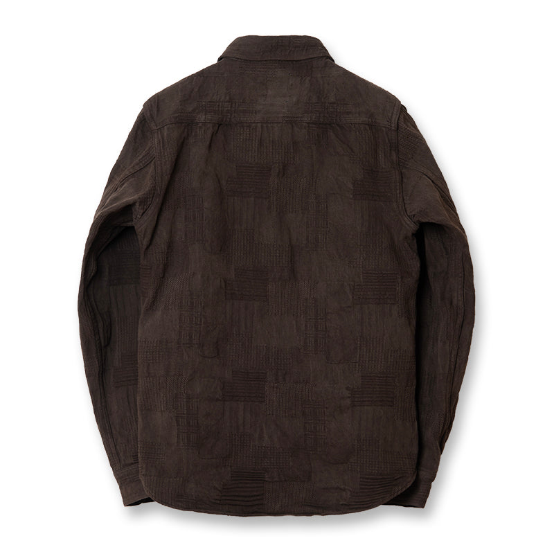 奄美泥染BOROジャガードシャツ【5717】 – STUDIO D'ARTISAN ONLINE STORE