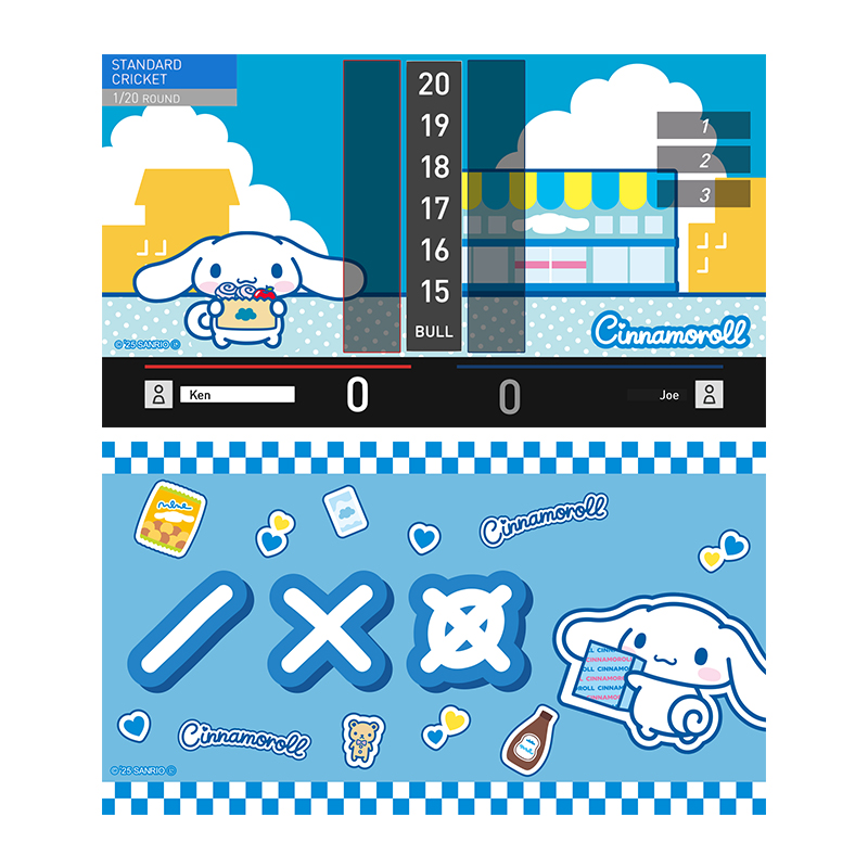 ダーツハイブ店舗限定】サンリオキャラクターズキャラクターダーツ