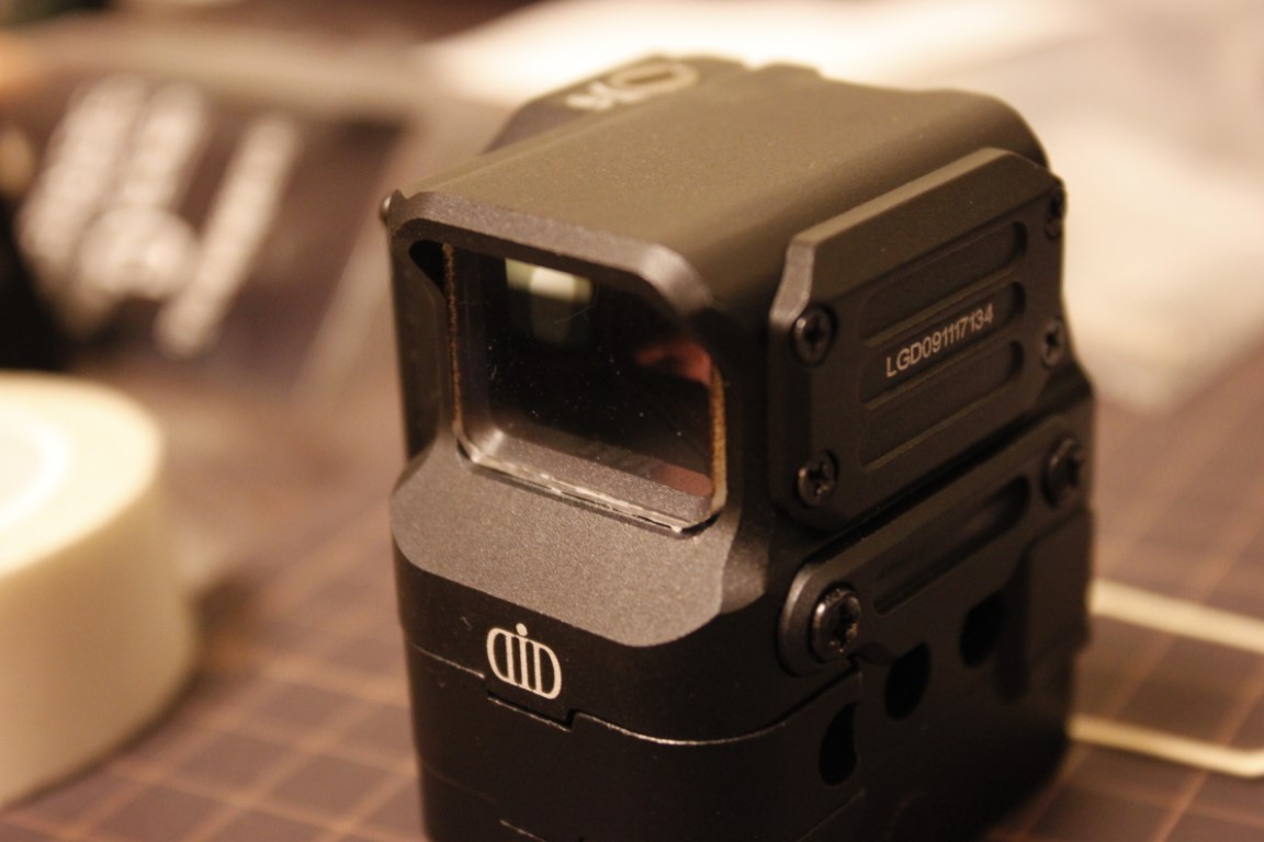 DI Optical FC1 タイプ ダットサイト購入と保護用ポリカ板装着 – DAG