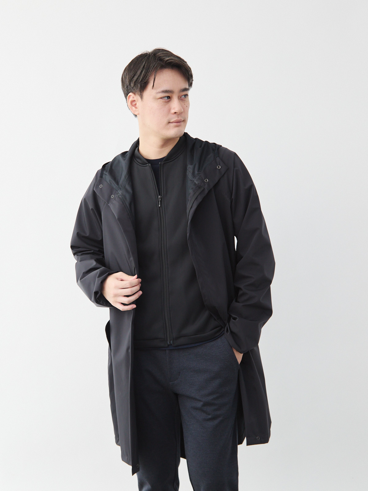 1年で今が一番人気。超軽量モッズコートで、春も梅雨も秋冬も