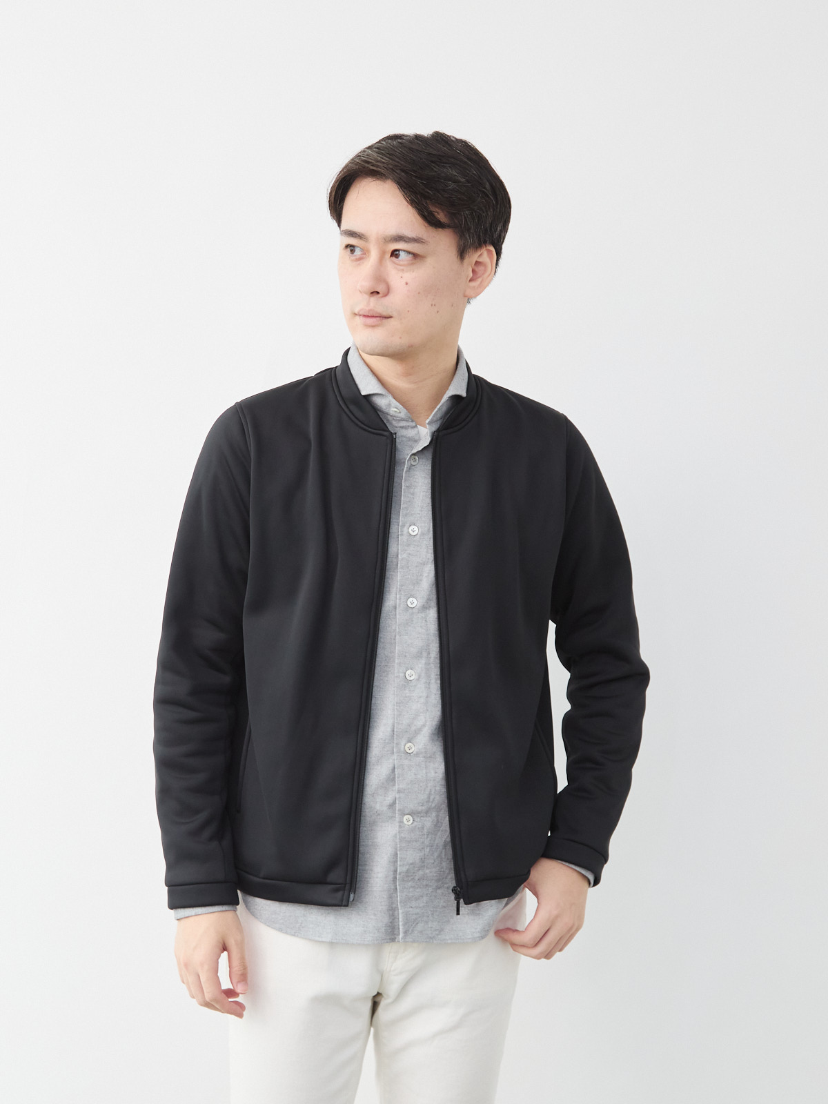 Ark Air ブラック ジップアップブルゾン Lサイズ 楽天市場】【送料無料