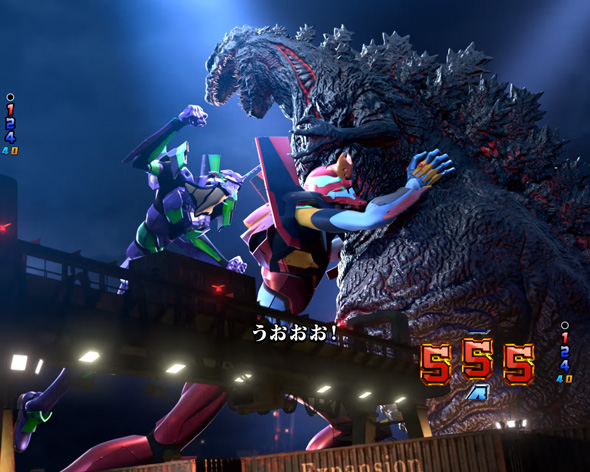 e ゴジラ対エヴァンゲリオン2 超デカゴールド｜ぱちんこ｜HAZUSE DATA