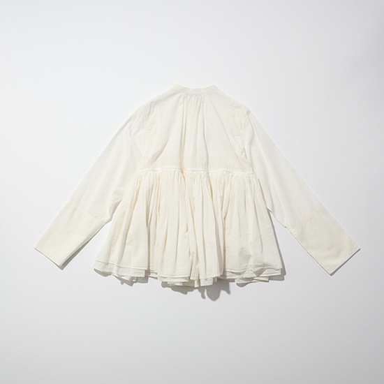 Curensology]レイヤードギャザーブラウス | KOBUNSHA SELECT SHOP