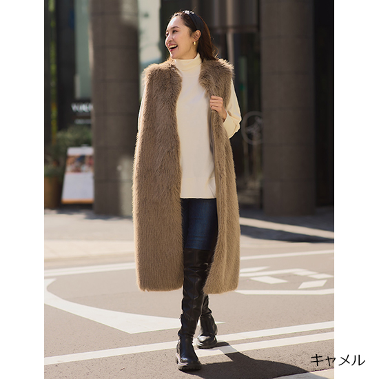 優待価格[PRIORITY]ファーロングジレ | KOBUNSHA SELECT SHOP | 優待