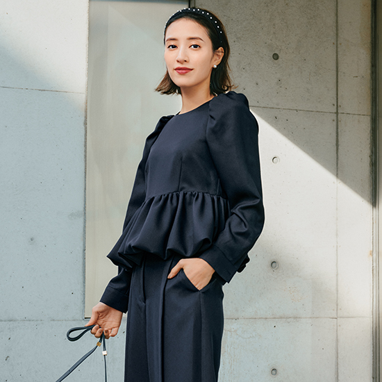 VERSEAU]バルーンペプラムトップス | KOBUNSHA SELECT SHOP | [VERSEAU