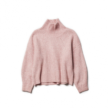 優待価格[le ciel de HARRISS]アルパカ混ボトルネックニット