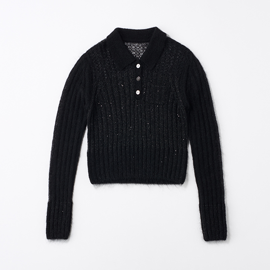 L'AUBE BLANC]スパンシアーポロニット | KOBUNSHA SELECT SHOP | [L