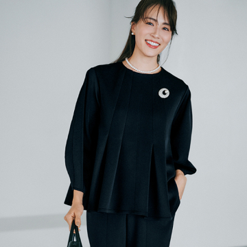 SEVEN TEN by MIHO KAWAHITO]【VERY別注色】ネックパールタートル