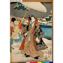 二代歌川国貞による浮世絵「-」