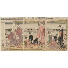 鳥居清長による浮世絵