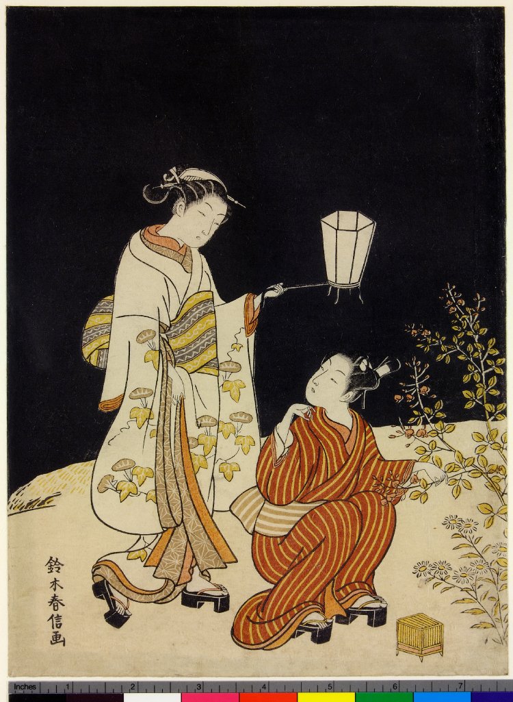 鈴木春信による浮世絵