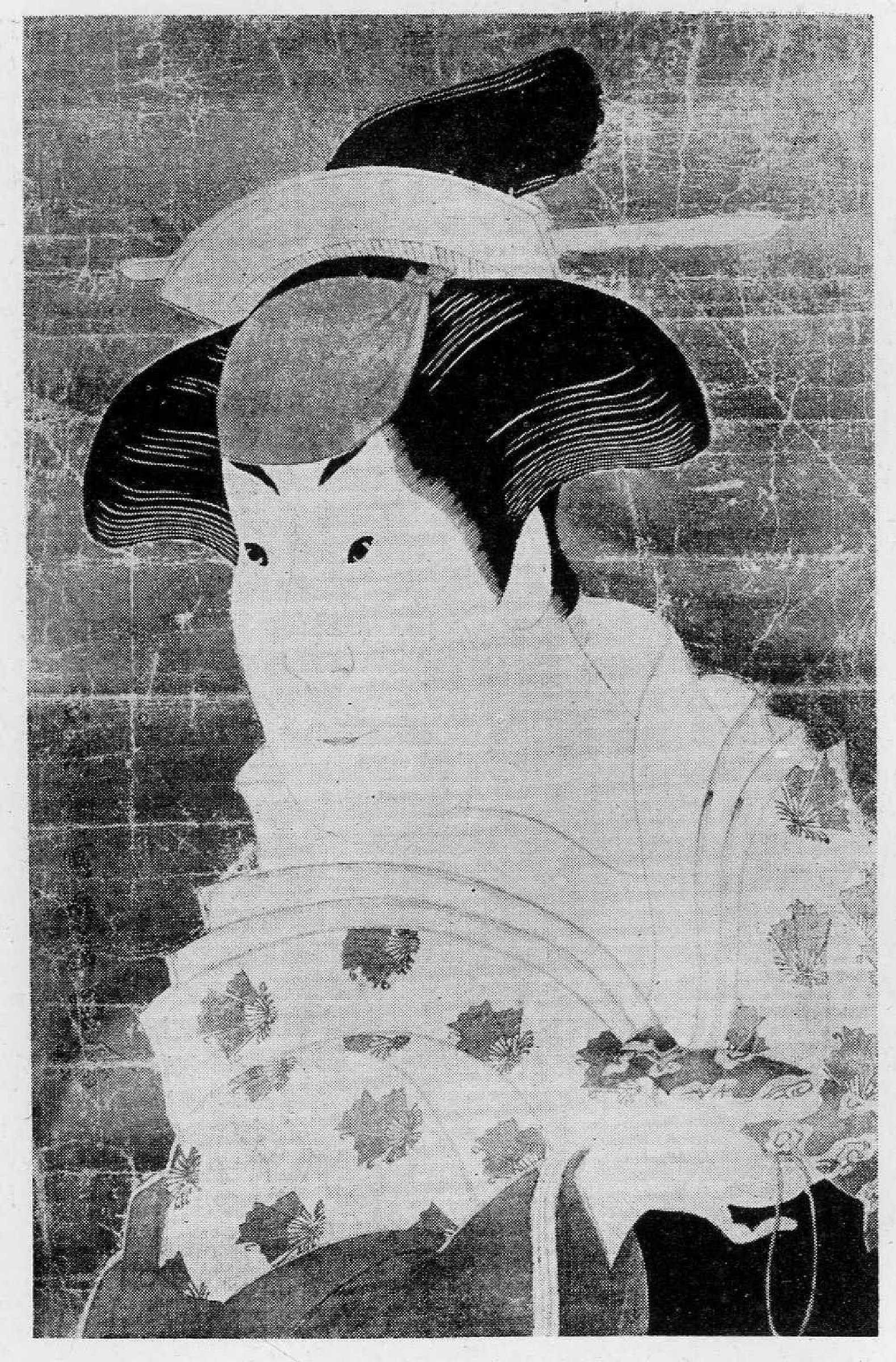 東洲斎写楽による浮世絵「「岩井半四郎」」