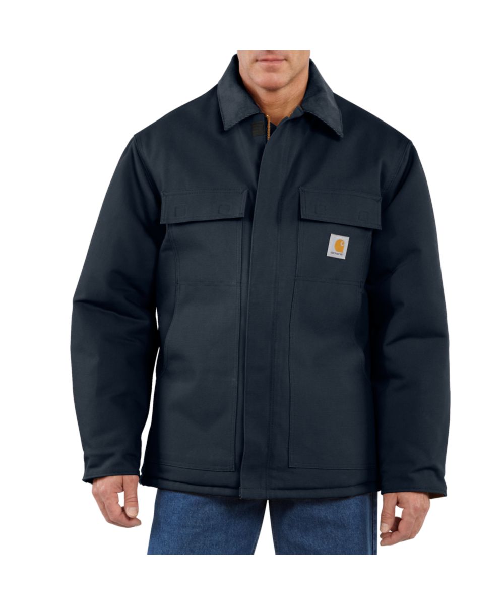 Carhartt Duck Traditional Coat - Dark Navy — Dave's New York