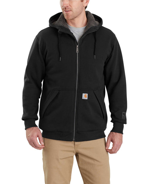 Carhartt Rain Defender Rockland Sherpa-Lined Full-Zip Hooded