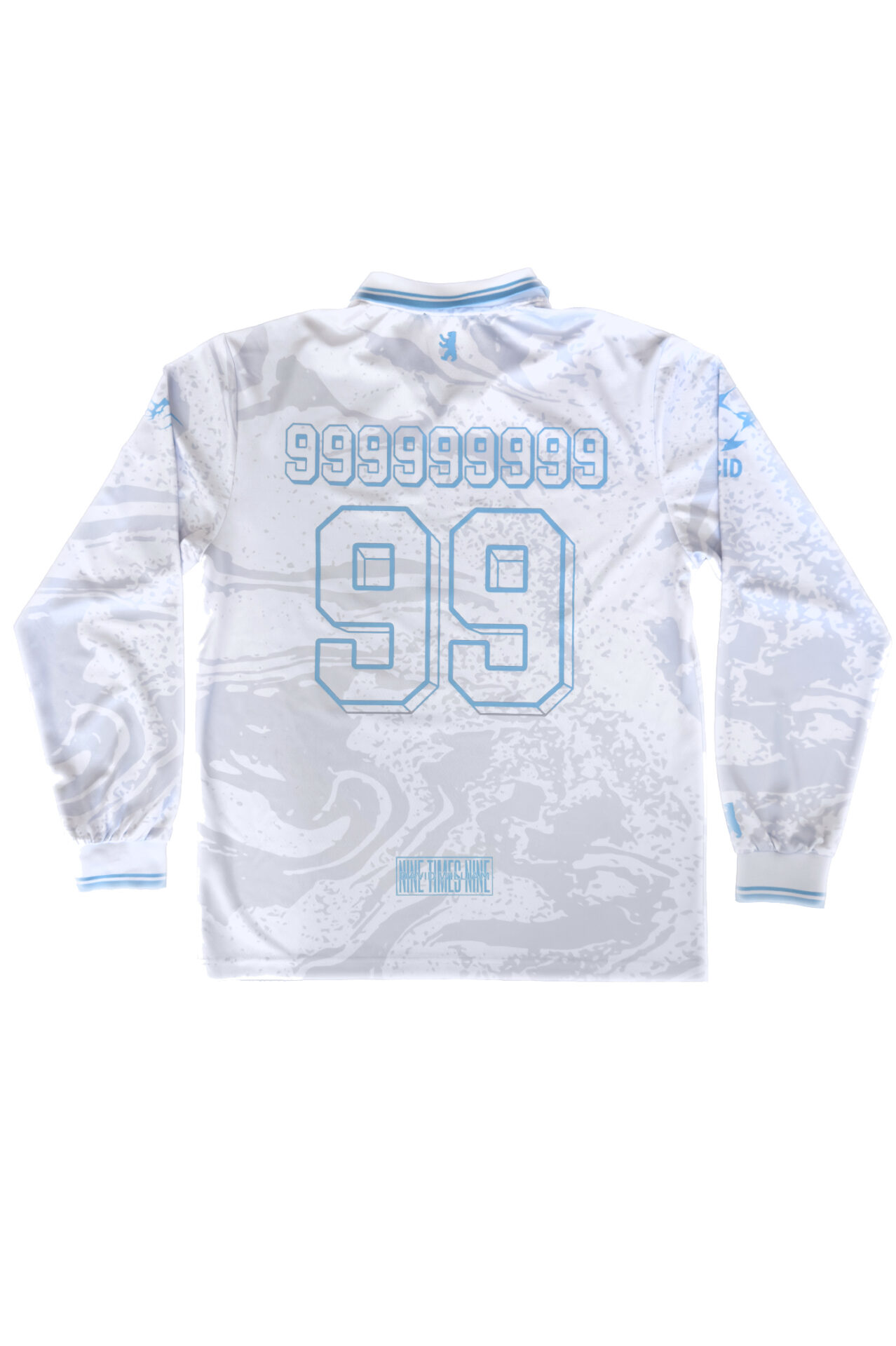 Vintage White Football Jersey by David William x 999999999