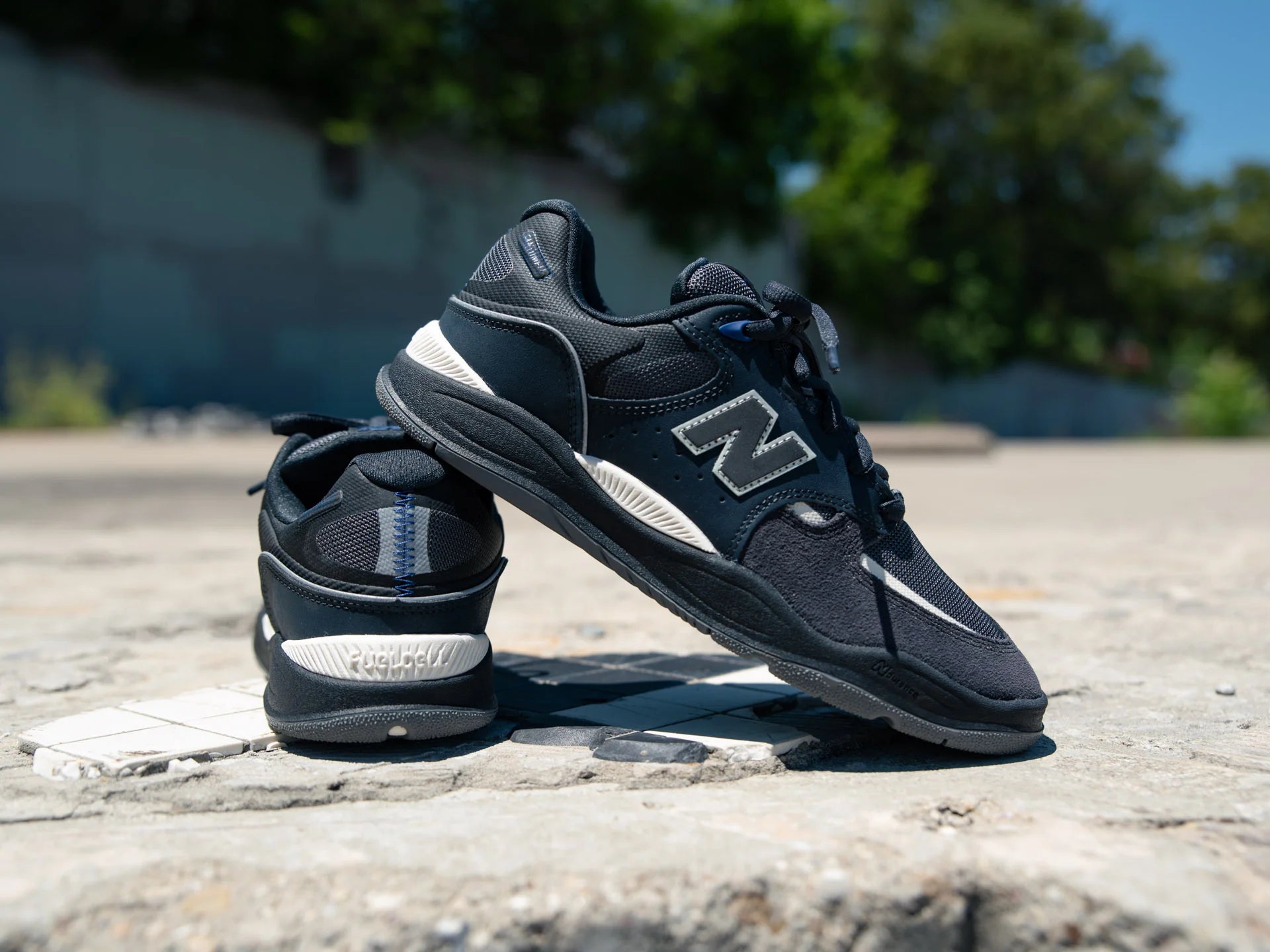 New Balance Numeric Tiago 1010 Shoes Black/Grey – Daville Skate Shop