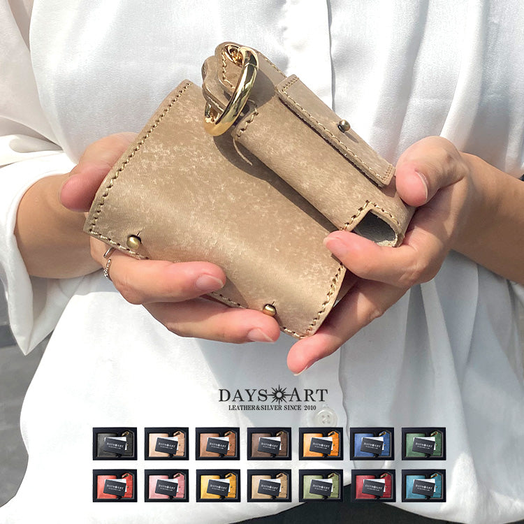 DAYSART 本革 BOX型 ウォレット ボックスウォレット 2つ折り 財布