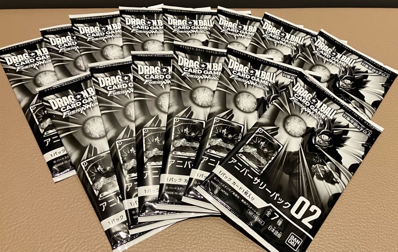 DBFW】アニバーサリーパック02/15パック開封パラレル率検証 | DBFW日記