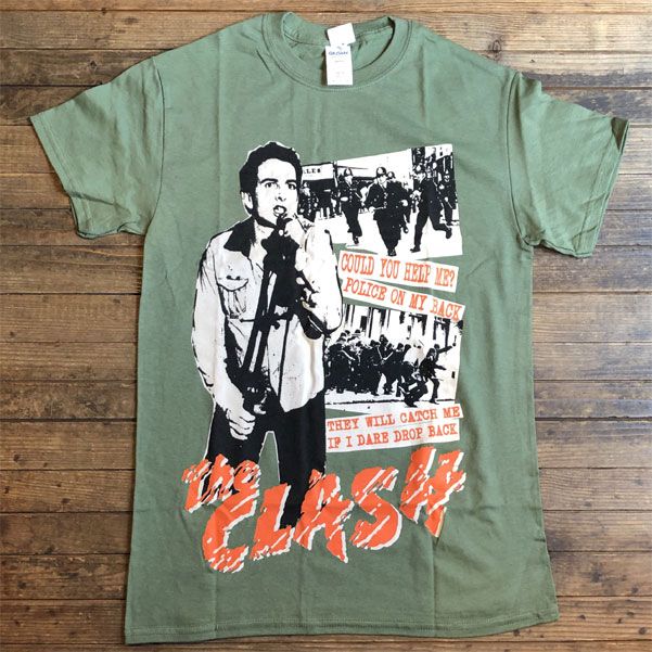 THE CLASH Tシャツ police on my back | 45REVOLUTION