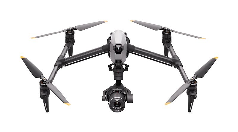フルサイズセンサー搭載8K対応のプロ向けカメラドローン「DJI Inspire
