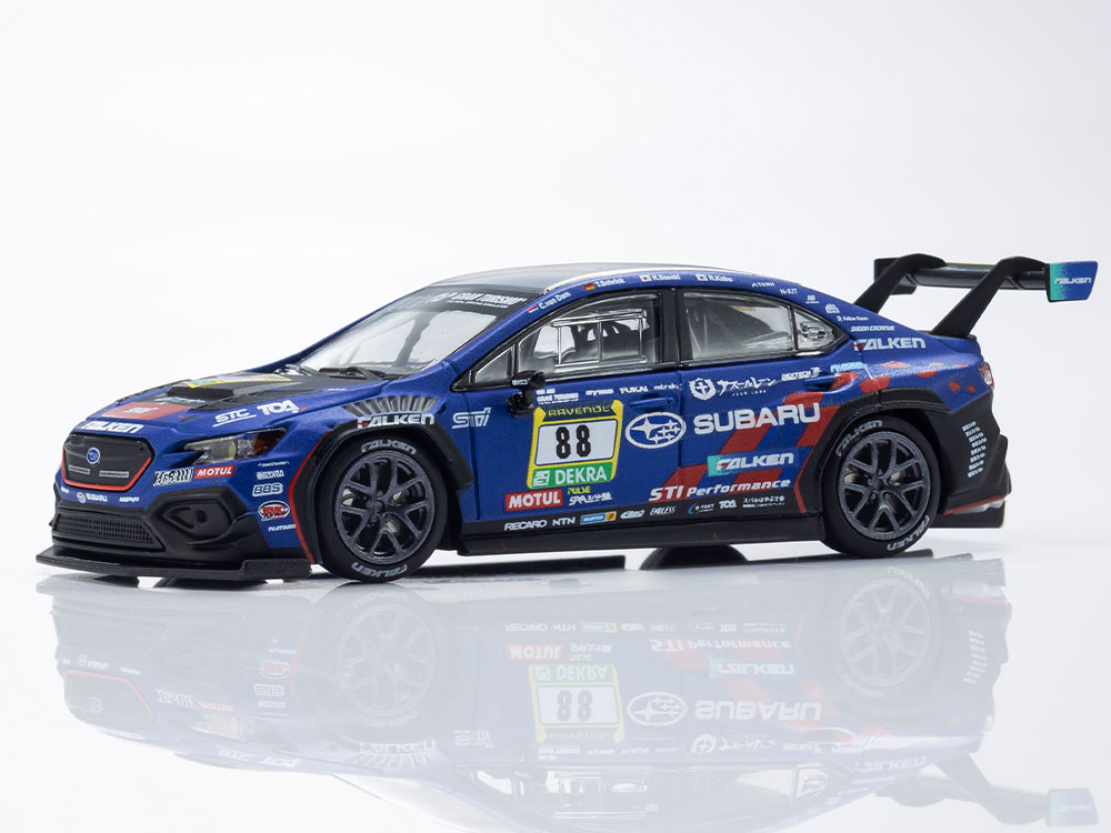 京商 ミニカー | 京商ミニカー＆ブック (No.23／No.24) スバル WRX NBR