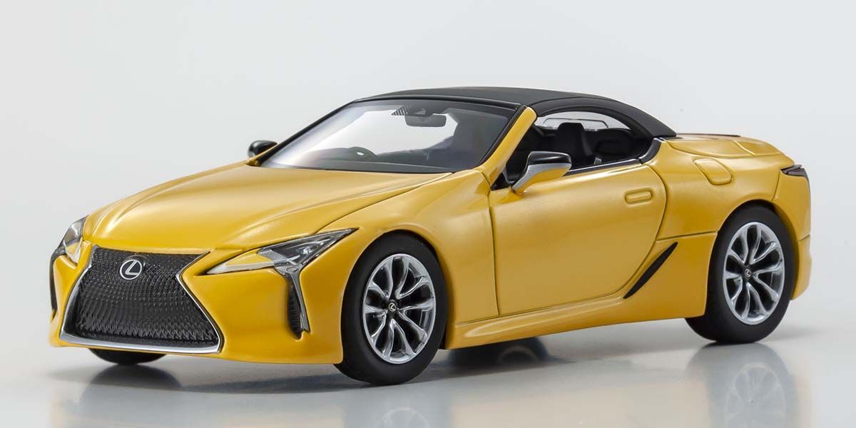 KYOSHO ORIGINAL 1/43scale Lexus LC500 Convertible (Structural Blue