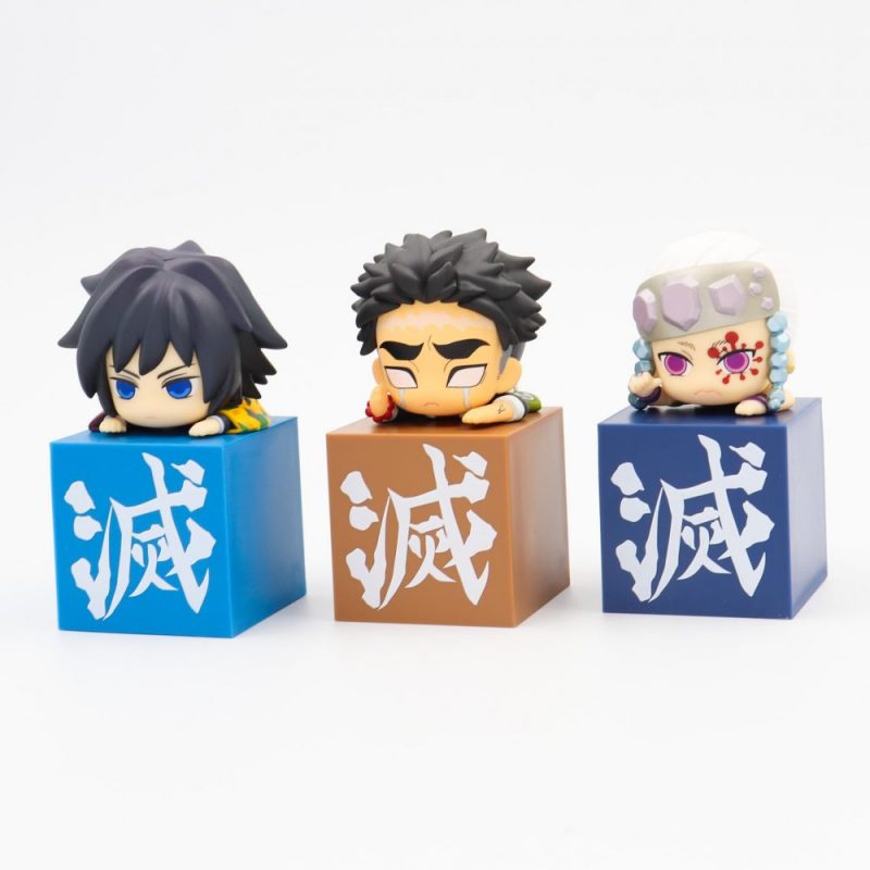 鬼滅の刃・水柱、音柱、岩柱がひっかけフィギュアに♪｜オンライン