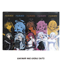 クリアしおり5枚セット「トリニティセブン」(株式会社KADOKAWA様実績