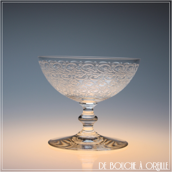 オールドバカラ アンティーク DE BOUCHE A OREILLE / Baccarat Rohan
