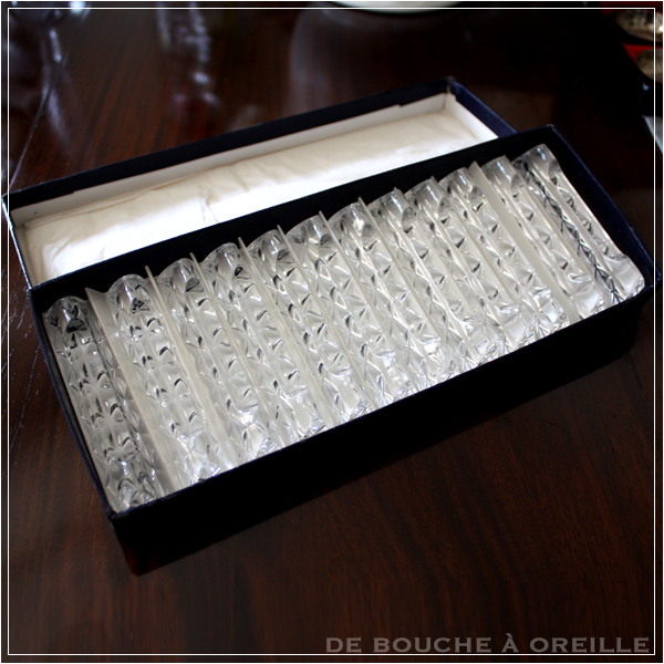 オールドバカラ アンティーク DE BOUCHE A OREILLE / porte-couteau