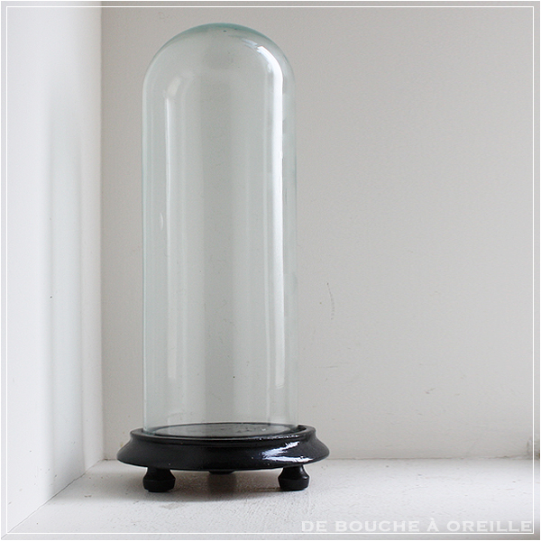 オールドバカラ アンティーク DE BOUCHE A OREILLE / globe rond en